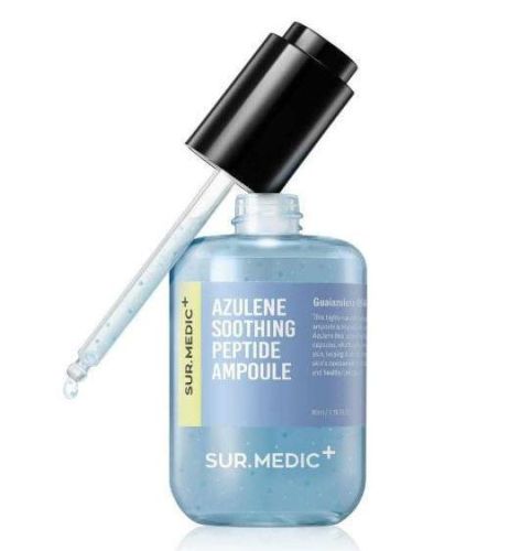 Sur.Medic+ Azulene Soothing Peptide Ampoule Успокаивающая ампула с пептидами и азуленом 80мл