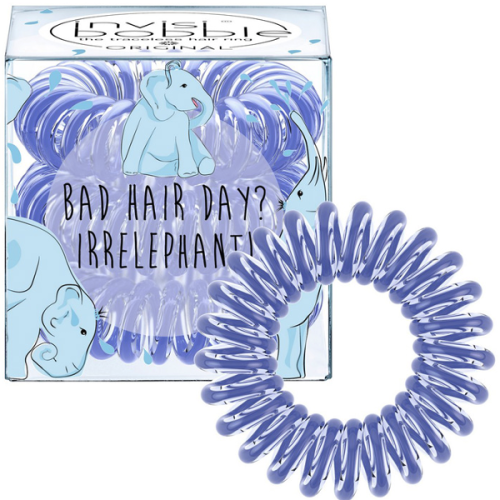 Invisibobble Original Bad Hair Day Irrelephant! Резинка-браслет для волос (фиолетовый) 3шт