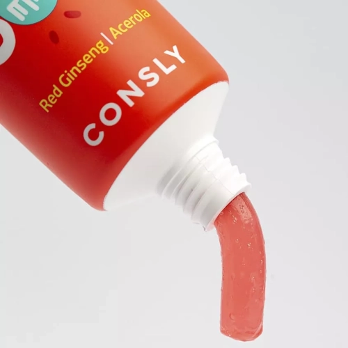 Consly Clean&Fresh Зубная гелевая паста с красным женьшенем и ацеролой 105г фото 2