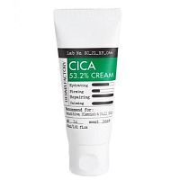 Увлажняющий крем с экстрактом центеллы Derma Factory Cica 53.2% cream 30 мл УЦЕНКА