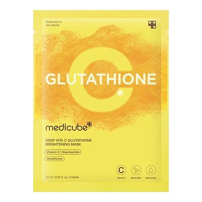 Осветляющая тканевая маска Medicube Deep Vita C Glutathione Mask 1шт