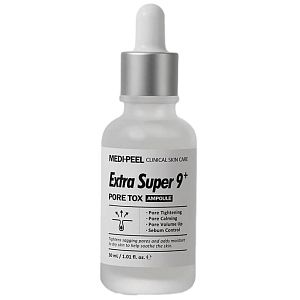 Medi-Peel Extra Super 9 Plus Pore Tox Ampoule Себорегулирующая ампула для сужения пор 30 мл