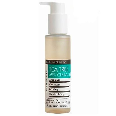 Derma Factory Tea tree 59% Cleanser Очищающий гель для проблемной кожи с чайным деревом 150 мл