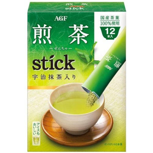 AGF Blendy Sencha Stick Чай зеленый растворимый 0.8г*12шт