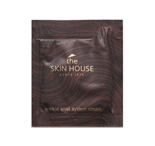 The Skin House Wrinkle Snail System Cream Улиточный крем для лица 2мл