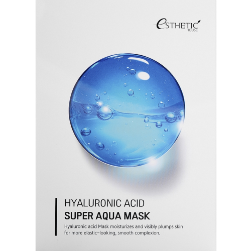 Esthetic House Hyaluronic Acid Super Aqua Mask Тканевая маска с гиалуроновой кислотой 25мл