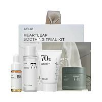 Anua Heartleaf Soothing Trial Kit Набор бестселлеров для ухода за кожей УЦЕНКА