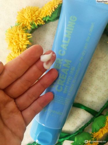 Eyenlip Water Calming Cream Успокаивающий крем с экстрактом азиатской центеллы 200мл фото 2
