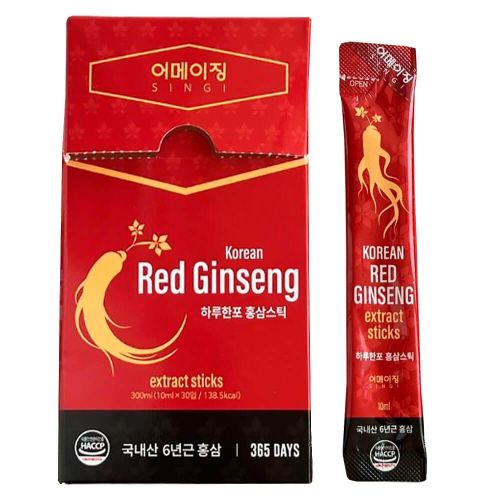 Joylife 6 Year Old Korean Red Ginseng Сироп с красным женьшенем и растительными экстрактами 30*10мл