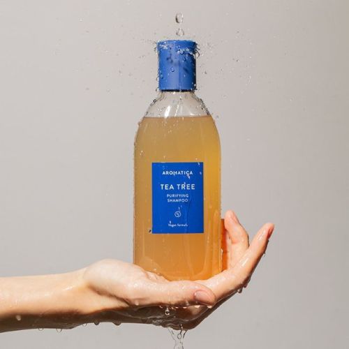 Aromatica Tea Tree Purifying Shampoo Шампунь для жирных волос с чайным деревом 180мл фото 2
