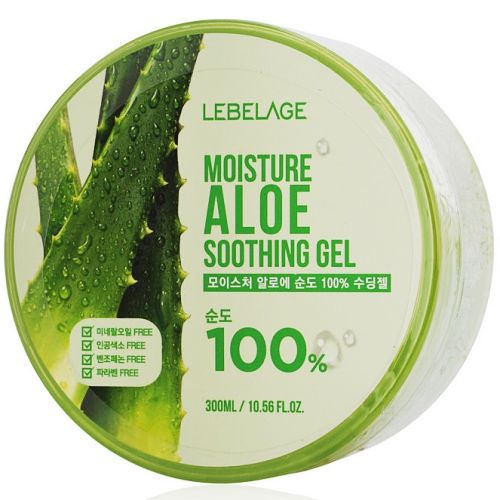 Lebelage Moisture Aloe Purity 100% Soothing Gel Увлажняющий гель с экстрактом алоэ 300мл