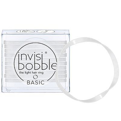 Invisibobble BASIC Crystal Clear Резинка для волос 10шт