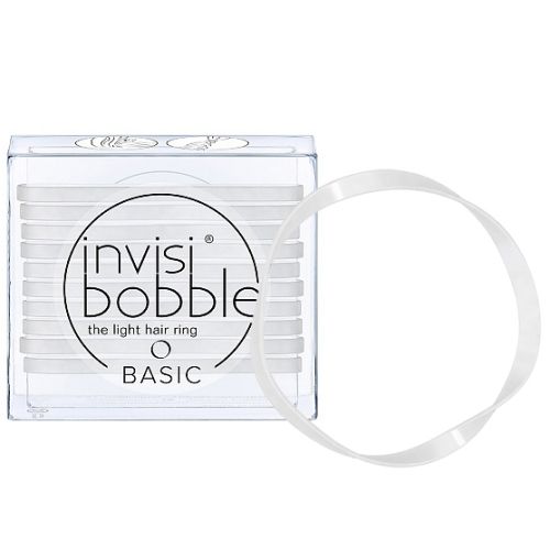 Invisibobble BASIC Crystal Clear Резинка для волос 10шт