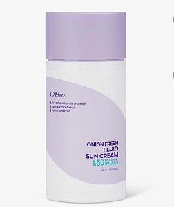 Солнцезащитный флюид с экстрактом лука IsNtree Onion Fresh Fluid Sun Cream SPF50+ PA++++ 50мл