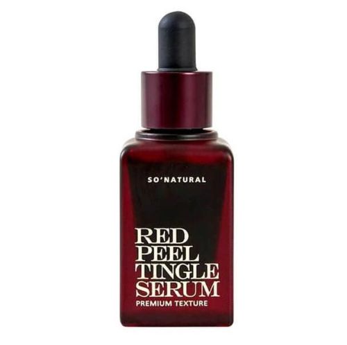 SO NATURAL Red Peel Tingle Serum Premium Texture Кислотная пилинг-сыворотка со спикулами 20мл