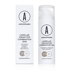 Ламеллярный крем для комбинированной кожи Ангиофарм Lamellar Cream For Combination Skin 50 мл