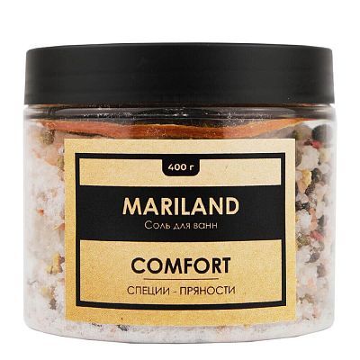 Mariland Comfort Sea Salt Расслабляющая соль для ванн со специями и пряностями 400г