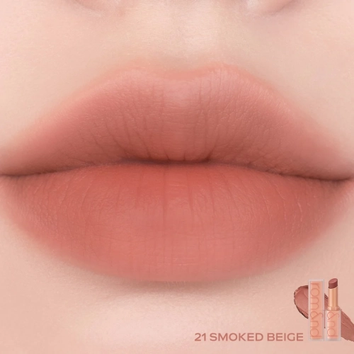 Rom&nd Zero Matte Lipstick Матовая помада для губ 3г (21 Smoked Beige) УЦЕНКА