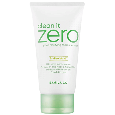 BANILA Co Foam Cleanser Clean It Zero Pore Clarifying Очищающая пенка для проблемной кожи 150 мл