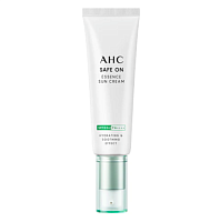 AHC Safe On Essence Sun Cream Солнцезащитный крем с центеллой SPF50+ PA++++ 50 мл УЦЕНКА