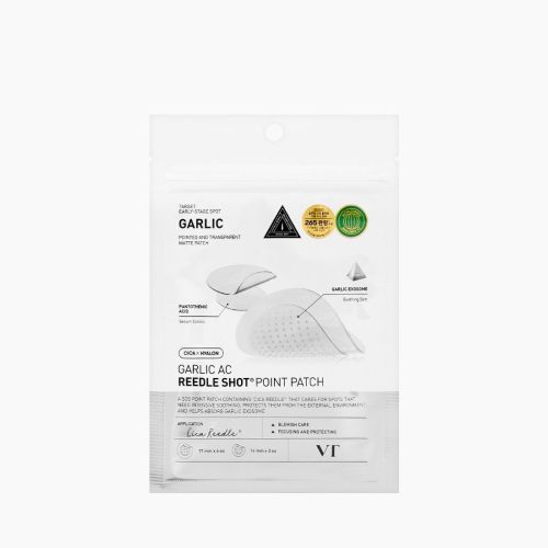 Заживляющие патчи от акне с микроиглами и чесноком VT Cosmetics Garlic AC Reedle Shot Point Patch