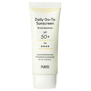 Purito Daily Go-To Sunscreen Солнцезащитный крем для чувствительной кожи SPF50+ PA++++ 60 мл