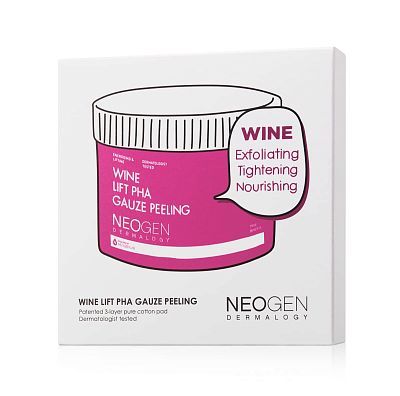 Neogen Wine Lift PHA Gauze Peeling Pad Пилинг-пэды с вином 1 шт