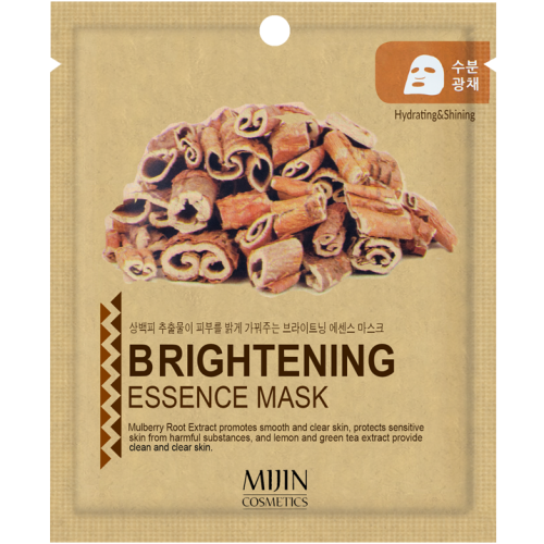 Mijin Brightening Essence Mask Маска для лица тканевая осветляющая 25г