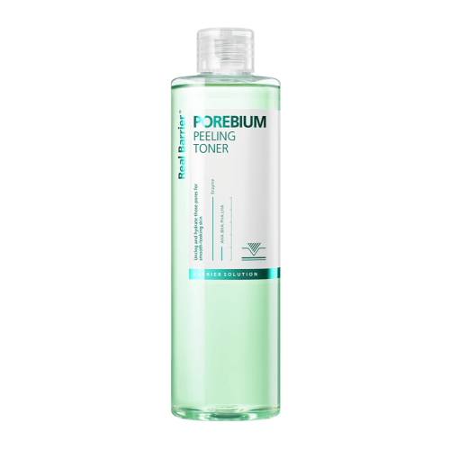 Real Barrier Porebium Peeling Toner Пилинг-тонер с кислотами и энзимами УЦЕНКА