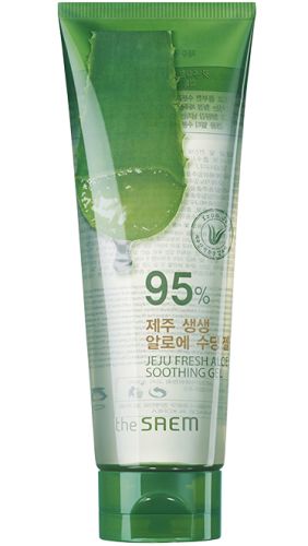 The Saem Jeju Fresh Aloe Soothing Gel Многофункциональный гель Алоэ (95% сока алоэ) 250мл