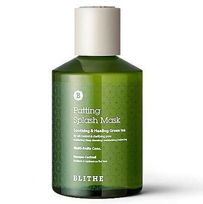 Blithe Patting Splash Mask Soothing & Healing Green Tea Успокаивающая сплэш-маска 150мл УЦЕНКА