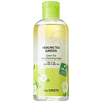 The Saem Healing Tea Green Tea Oil In Cleansing Water Вода очищающая с маслом зеленого чая УЦЕНКА