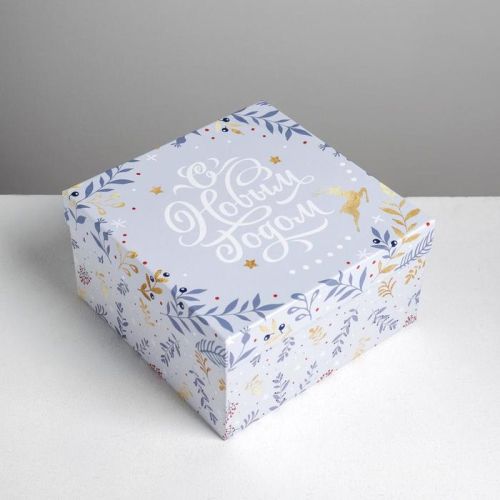 Подарочная коробка "Нежность" 20 х 20 х 11 см