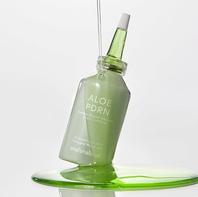 Восстанавливающая ампула с ПДРН с охлаждающим эффектом SHAISHAISHAI Aloe PDRN Cooling Repair 50мл