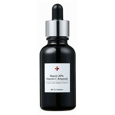 Сыворотка с 20% ниацинамида и витамином С CUSKIN Dr.Solution Niacin 20% Vitamin C Ampoule 50 мл