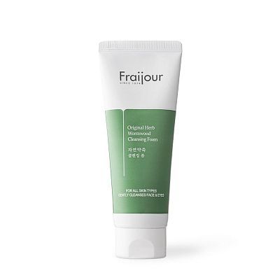 Fraijour Original Herb Wormwood Cleansing Foam Пенка для умывания с экстрактом полыни 150мл