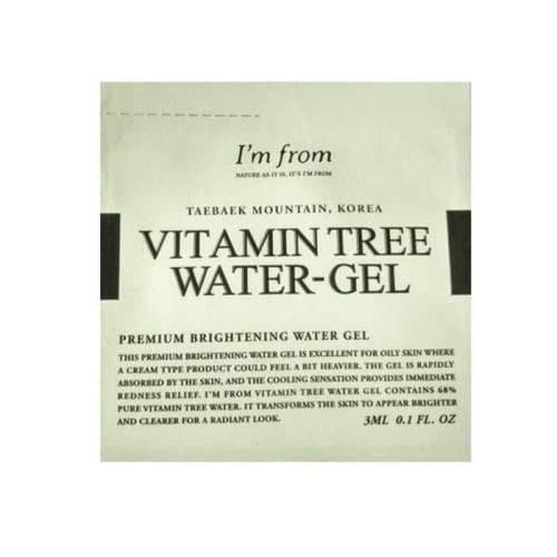 I'm from Vitamin Tree Water Gel Витаминный гель для лица с ниацинамидом (тестер)