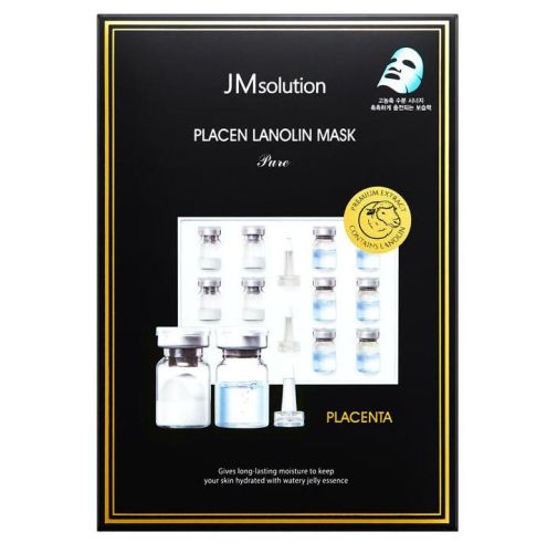 JMSolution Placen Lanolin Mask Pure Плацентарная маска с ланолином 35мл