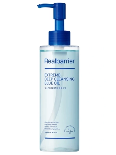 Гидрофильное масло для чувствительной кожи Real Barrier Extreme Deep Cleasing Blue Oil 200 мл