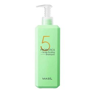 Masil 5 Probiotics Scalp Scaling Shampoo Глубокоочищающий шампунь с пробиотиками 500мл