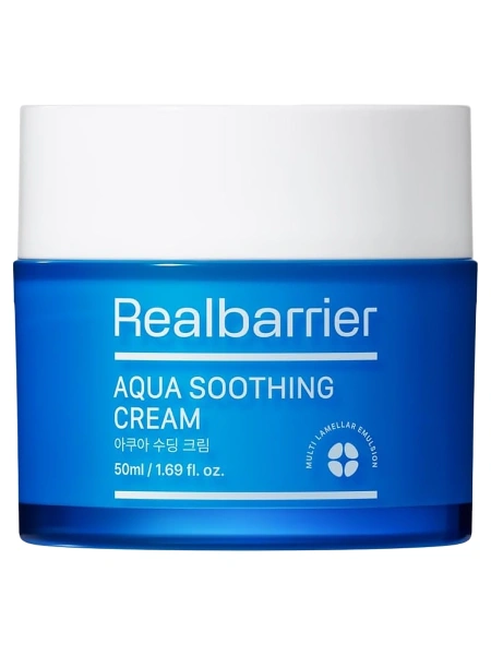 Ламеллярный успокаивающий гель-крем Real Barrier Aqua Soothing Cream 