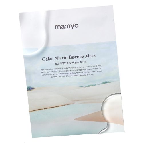 Manyo Factory Galac Niacin Essence Mask Маска тканевая для выравнивания тона 53г