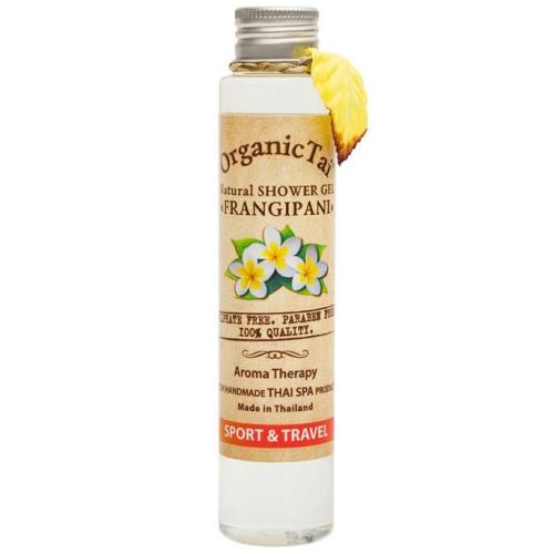 OrganicTai Natural Shower Gel Натуральный гель для душа «Франжипани» 100мл