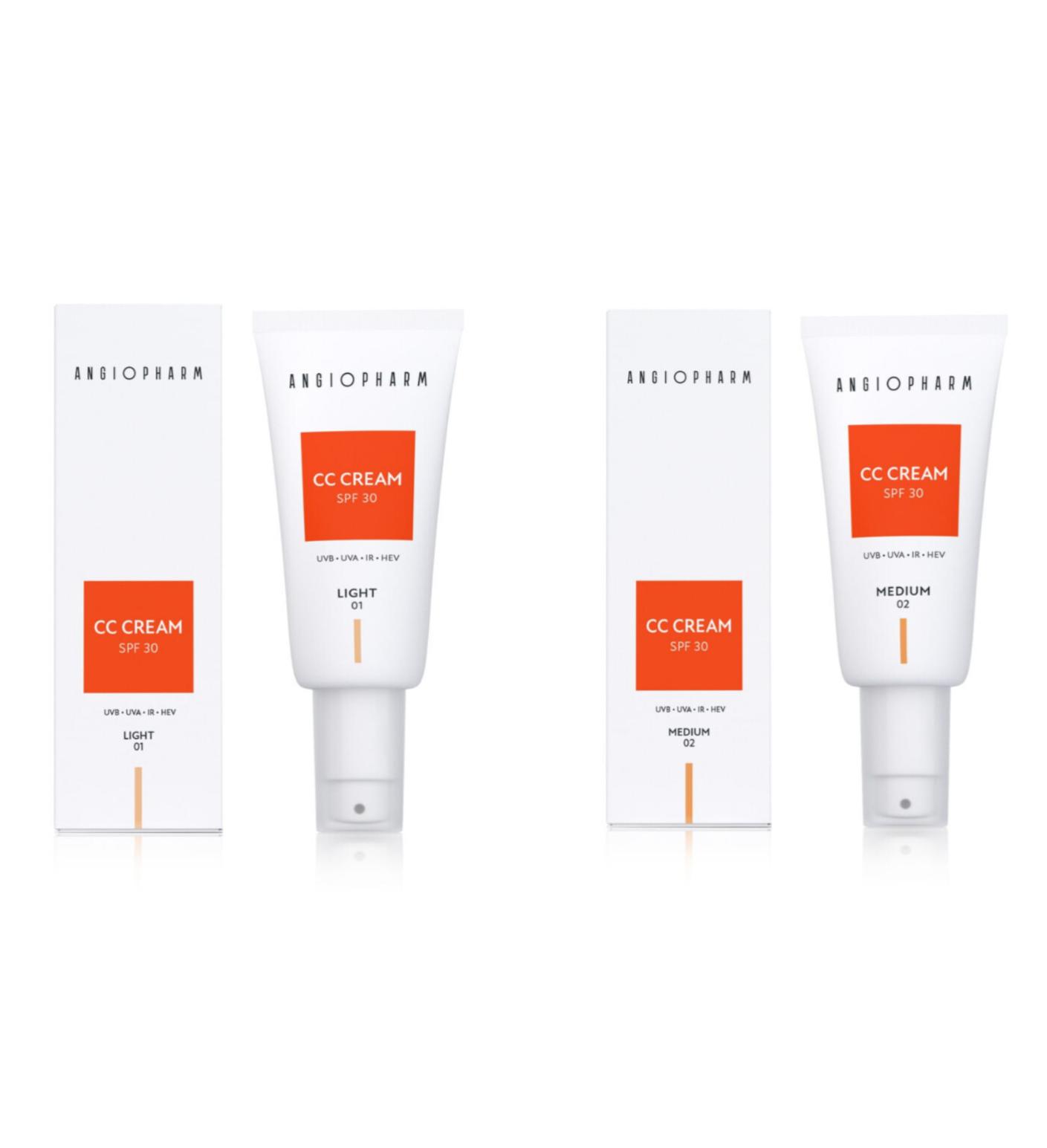 CC Крем Ангиофарм CC Cream SPF 30 30мл