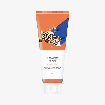 Пенка для умывания с черной соей и пантенолом ROUND LAB Soybean Panthenol Cleanser 150мл
