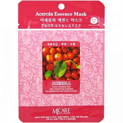 Mijin Acerola Essence Mask Маска тканевая ацерола 23г