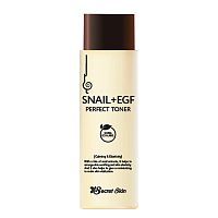 Secret Skin Snail+EGF Perfect Toner Тонер для лица с экстрактом улитки 150мл(уценка)