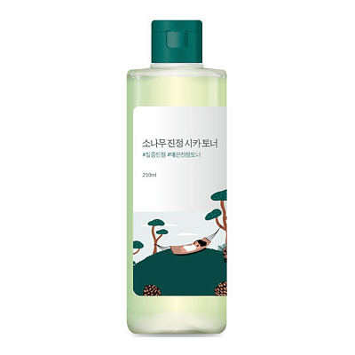 ROUND LAB Pine Calming Cica Toner Тонер с экстрактами сосны для проблемной кожи 250 мл УЦЕНКА