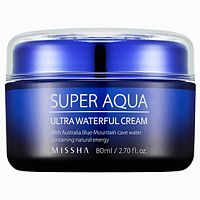 Missha Super Aqua Ultra Waterful Cream Интенсивный увлажняющий дневной крем для лица 80мл