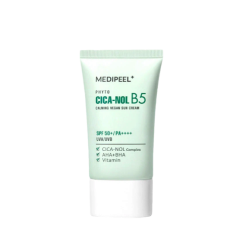 Солнцезащитный крем с центеллой Medi-Peel Phyto Cica-Nol B5 Calming Vegan Sun Cream 50мл